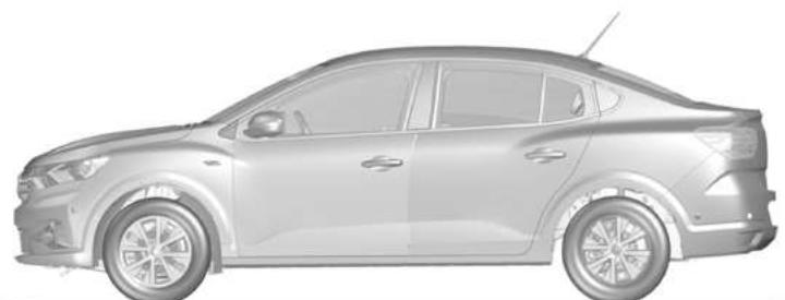 DACIA Jogger (2021) - DIMENSIONS (EN MÉTRES) - 1