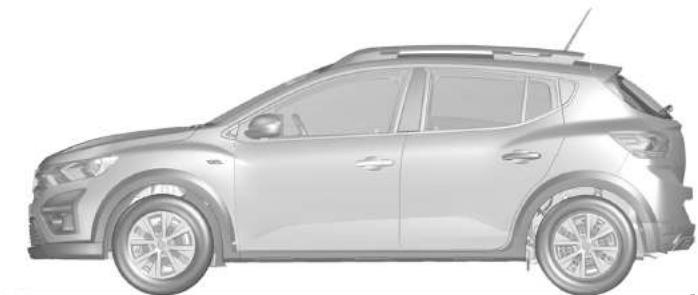 DACIA Jogger (2021) - DIMENSIONS (EN MÉTRES) - 1