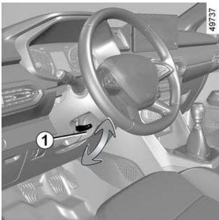 DACIA Jogger (2021) - Réglage du volant - 1
