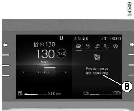 DACIA Jogger (2021) - AVERTISSEUR DE PERTE DE PRESSION DES PNEUMATIQUES - 2