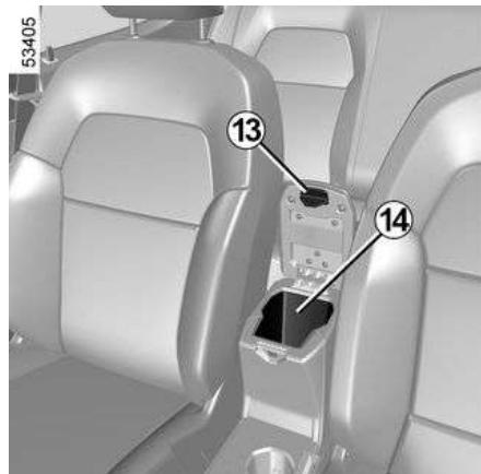 DACIA Jogger (2021) - Vide-poches d'accouvoir central 14 - 2