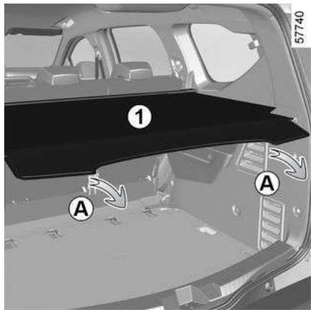 DACIA Jogger (2021) - Pour enrouler le cachebagages 1 - 1