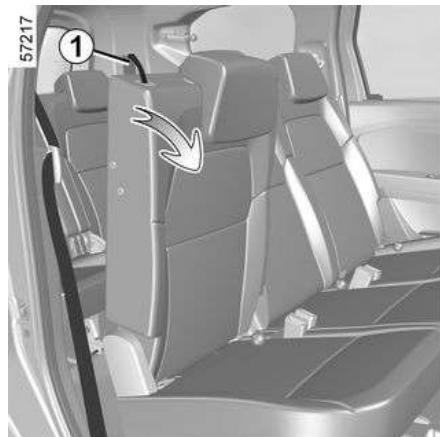 DACIA Jogger (2021) - Accès aux sièges arrêté de troisisième rangée - 1