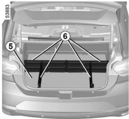 DACIA Jogger (2021) - Compartmentage du coffre - 1