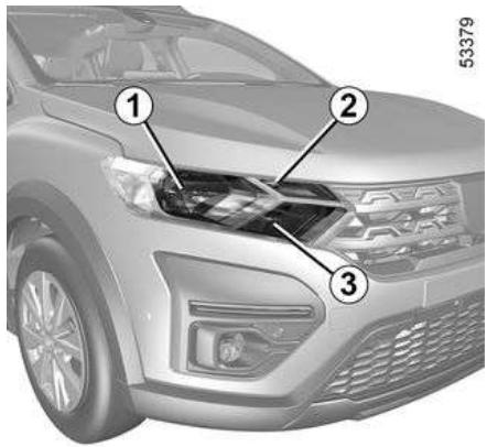 DACIA Jogger (2021) - Replacement des lampes - 1
