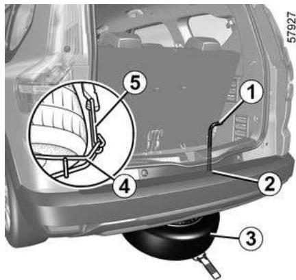 DACIA Jogger (2021) - Roude de secours - 1