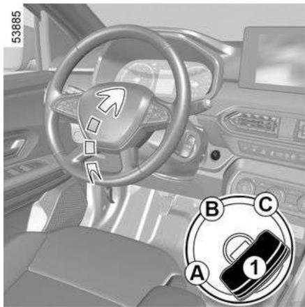 DACIA Jogger (2021) - Position « Démarrage » C - 1