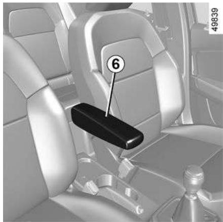 DACIA Jogger (2021) - Emplacements pour dendrier 5 Accoudoir avant 6 - 1
