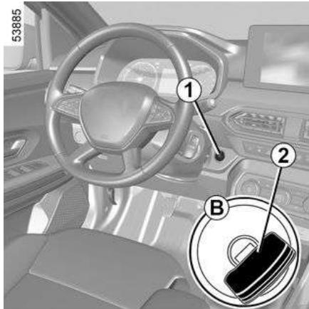 DACIA Jogger (2021) - Serrage manuel du frein de parking assisté - 1