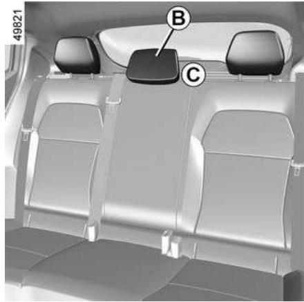 DACIA Jogger (2021) - Pour remetre en place les appuis-. tete A ou B - 1