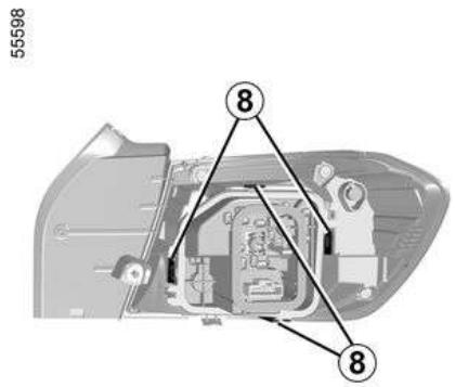 DACIA Jogger (2021) - Feux de position/de stop, de direction et de recul - 1