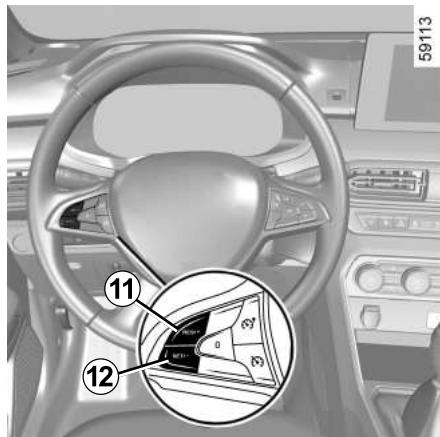 DACIA Jogger (2021) - Variation de la vitesse limitée ou de la vitesse de régulation - 1