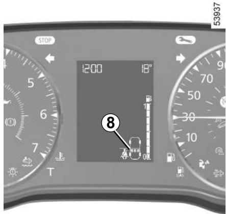 DACIA Jogger (2021) - Alerte de non-port de ceinture arrête - 1