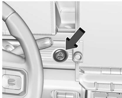 GMC Hummer EV (2024) - Bouton POWER (mise sous tension) - 1
