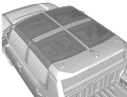 GMC Hummer EV (2024) - Panneau de pavillon - 1