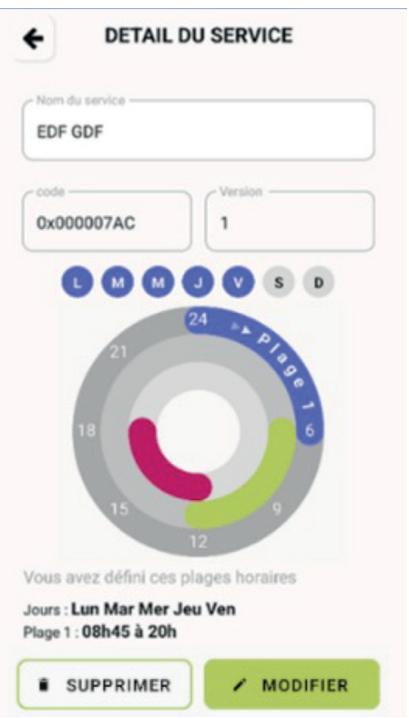 Urmet VIT25PLUS - GESTION DES SERVICES VIGIK2 - 3