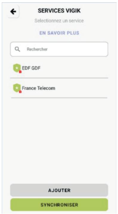 Urmet VIT25PLUS - GESTION DES SERVICES VIGIK2 - 2