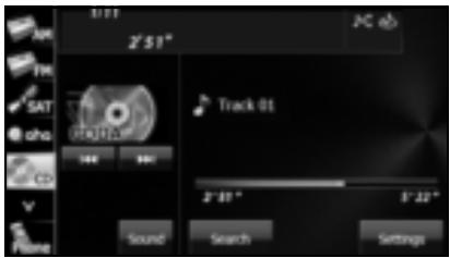 SUBARU Forester (2014) Système de navigation - Appuyez sur la touche tactile Search (Rechercher). - 1