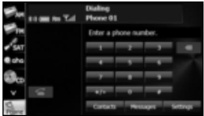 SUBARU Forester (2014) Système de navigation - Appel depuis l'annuaire téléphonique - 1