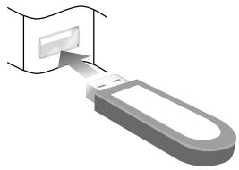 SUBARU Forester (2014) Système de navigation - Connectez (ou déconnectez) la clé USB. - 1