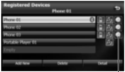 SUBARU Forester (2014) Système de navigation - Appuyez sur la touche tactile USB ou Bluetooth sur l'écran Aha Radio Setting (Réglage Aha Radio). - 2