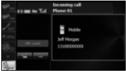 SUBARU Forester (2014) Système de navigation - Lorsque vous entendez la sonnerie du téléphone, appuyez sur la touche tactile 📞 sur l'écran Talking (Communication en cours). - 1