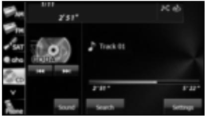 SUBARU Forester (2014) Système de navigation - Écoute d'un CD - 1