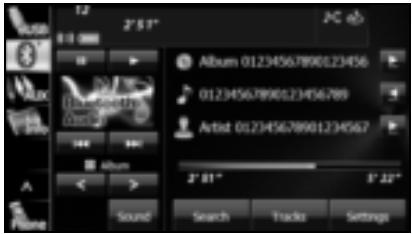 SUBARU Forester (2014) Système de navigation - Appuyez sur la touche tactile ▶ pour l'élément à faire défiler. - 1