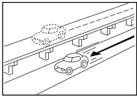 SUBARU Forester (2014) Système de navigation - À propos de la précision de position actuelle et de navigation d'itinéraire - 1