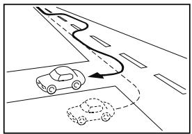 SUBARU Forester (2014) Système de navigation - À propos de la précision de position actuelle et de navigation d'itinéraire - 6