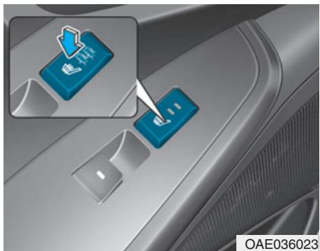 HYUNDAI Ioniq (2016-2019) - Sièges chauffants arrêté (le cas échéant) - 1