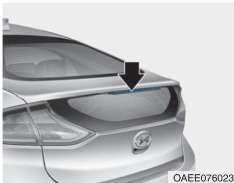 HYUNDAI Ioniq (2016-2019) - Feu stop surélevé - 1