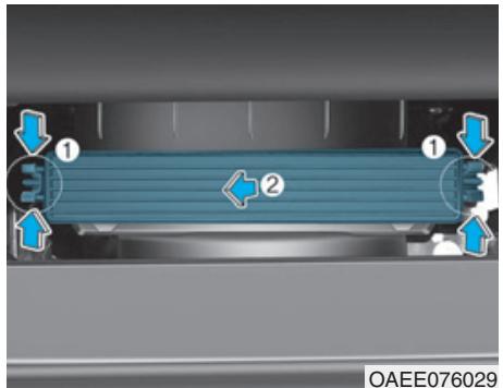 HYUNDAI Ioniq (2016-2019) - Inspection du filtré - 3
