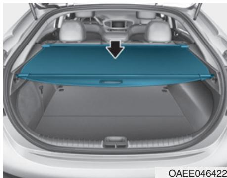 HYUNDAI Ioniq (2016-2019) - Cache-bagages (le cas échéant) - 1