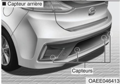 HYUNDAI Ioniq (2016-2019) - Système d'ajretissement de distance de stationnement (marche arrêté/avant) (le cas échéant) - 2