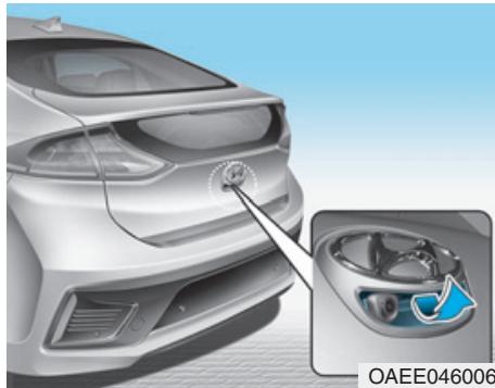 HYUNDAI Ioniq (2016-2019) - Ouverture du hayon - 1