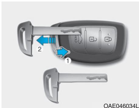 HYUNDAI Ioniq (2016-2019) - Clé mécanique - 1