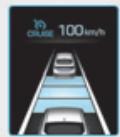 HYUNDAI Ioniq (2016-2019) - Lorsqu'un vehicule vous precede : - 2