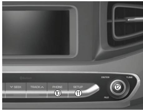 HYUNDAI Ioniq (2016-2019) - Bouton d'allumage de l'écran - 2