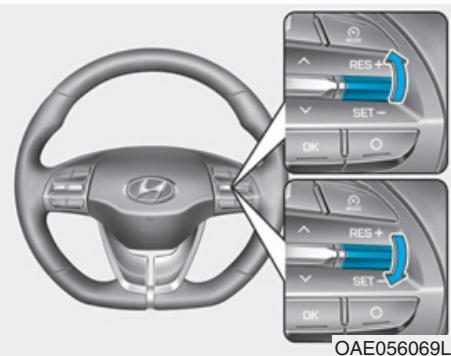 HYUNDAI Ioniq (2016-2019) - Pour régler la limite de vitesse - 2