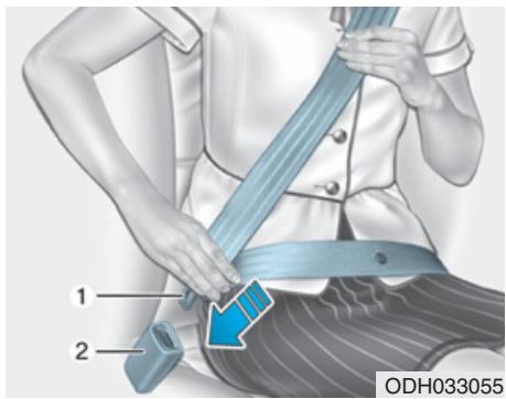 HYUNDAI Ioniq (2016-2019) - Ceinture 3 points - 1