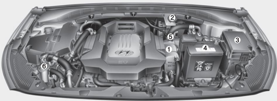 HYUNDAI Ioniq (2016-2019) - COMPARTIMENT MOTEUR - 1