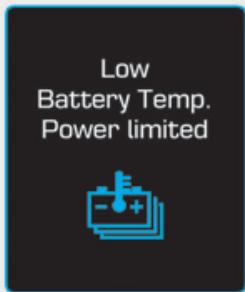 HYUNDAI Ioniq (2016-2019) - Alimentation limitée. Temp. batterie faible - 1