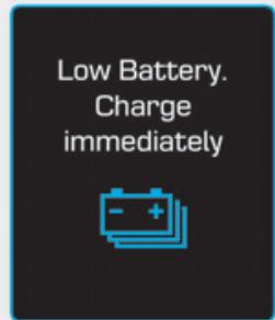 HYUNDAI Ioniq (2016-2019) - Batterie faible. Chargez immédiatement - 1