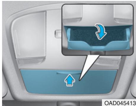 HYUNDAI Ioniq (2016-2019) - Étui à lunettes (le cas échéant) - 1