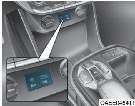 HYUNDAI Ioniq (2016-2019) - Port AUX/USB/iPod® - 1