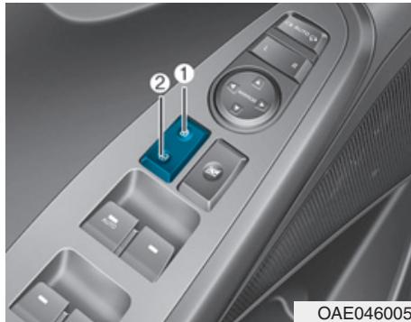 HYUNDAI Ioniq (2016-2019) - Interrupteur de verrouillage centralisé des portes - 1