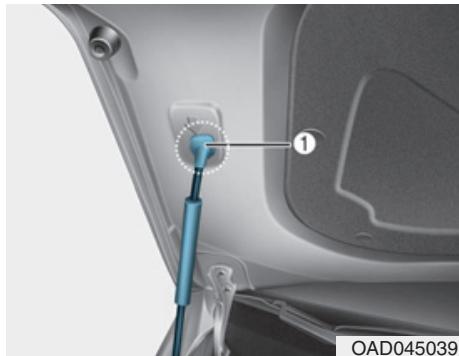 HYUNDAI Ioniq (2016-2019) - Ouverture du capot - 3