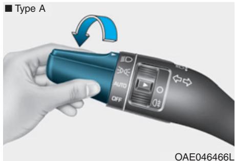 HYUNDAI Ioniq (2016-2019) - Emplacement des feu de position (200) - 1