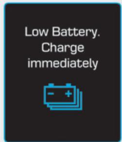 HYUNDAI Ioniq (2016-2019) - Batterie faible. Chargez immédiatement - 1